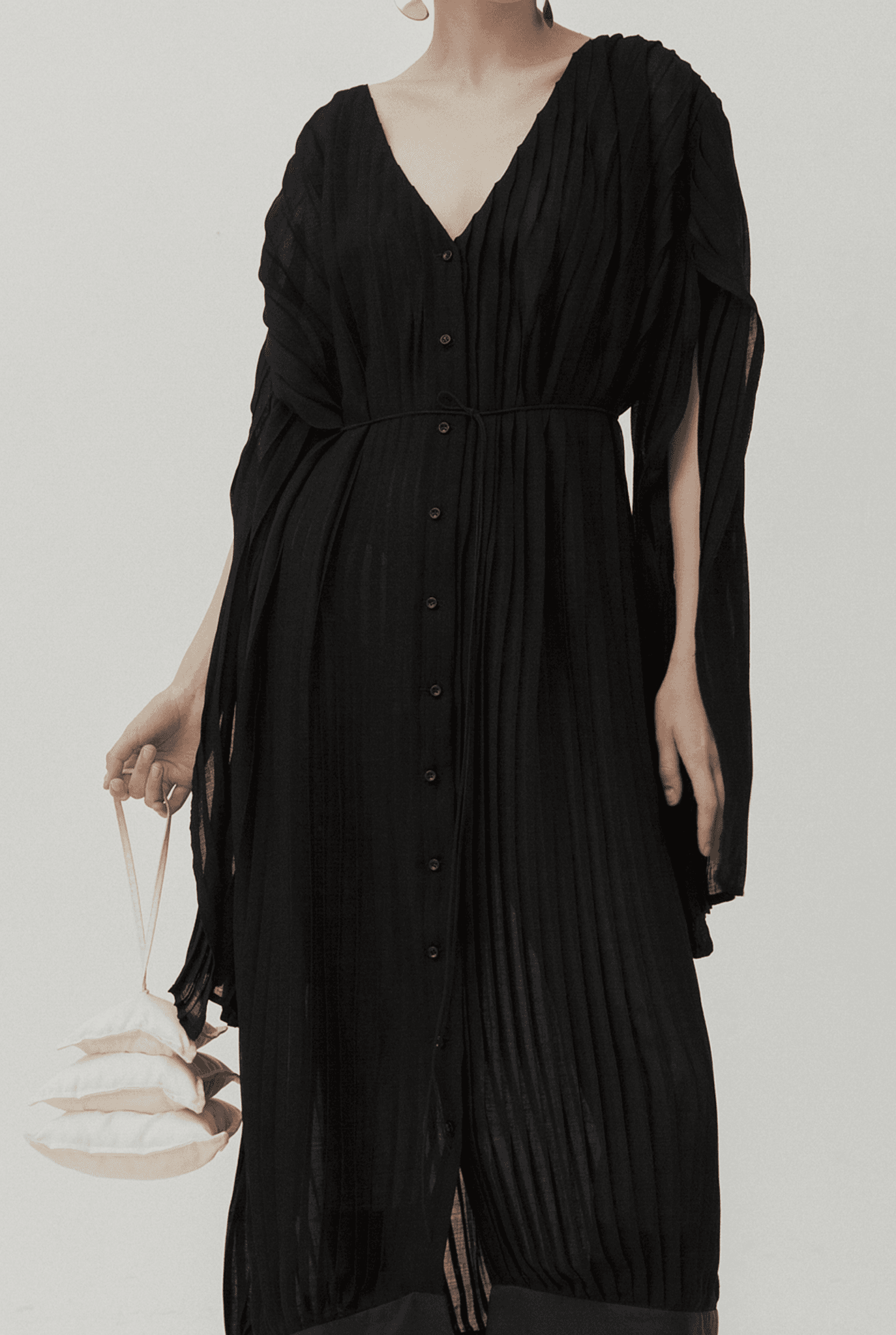  PLEATED DRESS